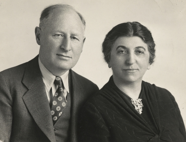 Arthur Brin and his wife Fanny