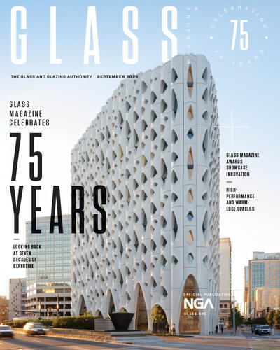 Read the September issue of Glass Magazine