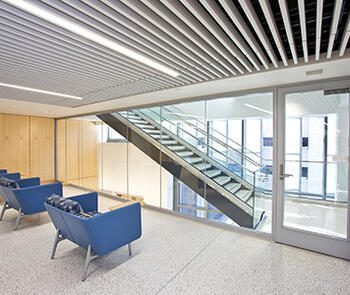 Alan Magee Scaife Hall at the University of Pittsburgh